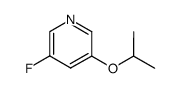 Pyridine, 3-fluoro-5-(1-methylethoxy)- (9CI)结构式