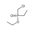 1-[chloromethyl(ethyl)phosphoryl]oxyethane Structure