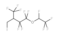 1,1,2,2,4,4,4-heptafluoro-3-(iodomethyl)-1-(1,2,2,2-tetrafluoroethoxy)butane结构式