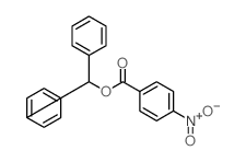 Benzenemethanol, a-phenyl-, 4-nitrobenzoate (9CI) structure