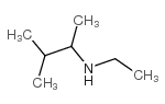 N-ETHYL-1,2-DIMETHYLPROPYLAMINE Structure