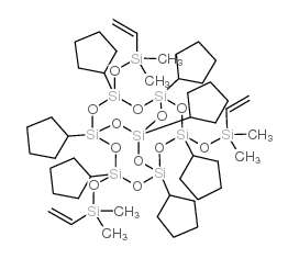 ENDO-3 7 14-TRIS(DIMETHYLVINYLSILYLOXY)& structure