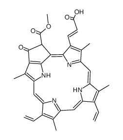 The ligand of Chl c2 Structure