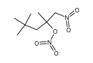 4,4-dimethyl-2-nitromethyl-pent-2-yl nitrate Structure