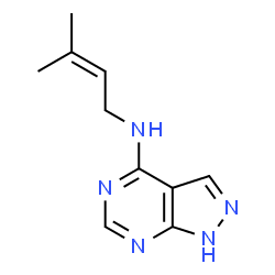 4-[(3-Methyl-2-butenyl)amino]-1H-pyrazolo[3,4-d]pyrimidine picture