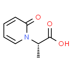 1(2H)-Pyridineaceticacid,alpha-methyl-2-oxo-,(alphaS)-(9CI) structure