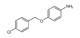 4-(4-CHLORO-BENZYLOXY)-PHENYLAMINE Structure