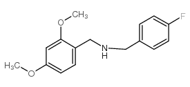 (2,4-DIMETHOXY-BENZYL)-(4-FLUORO-BENZYL)-AMINE picture