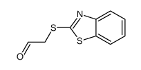 2-(benzo[d]thiazol-2-ylthio)acetaldehyde Structure