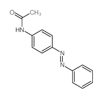 Acetanilide, 4-phenylazo- structure