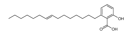 E-isomer of anacardic acid (C15:1) Structure