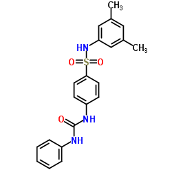 N-(3,5-Dimethylphenyl)-4-[(phenylcarbamoyl)amino]benzenesulfonamide Structure