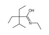 N,2,2-triethyl-3-methylbutyramide Structure