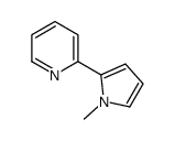 2-(1-methyl-1H-pyrrol-2-yl)pyridine结构式