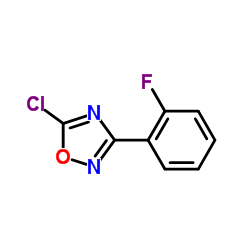 5-Chloro-3-(2-fluorophenyl)-1,2,4-oxadiazole picture