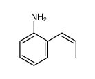 2-prop-1-enylaniline Structure