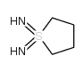 TETRAHYDROTHIOPHENE-1,1-DIYLIDENEDIAMINE Structure