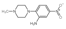 2-(4-methylpiperazin-1-yl)-5-nitroaniline structure