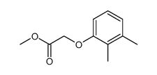 methyl 2-(2,3-dimethylphenoxy)acetate结构式