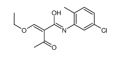 N-(5-chloro-2-methylphenyl)-2-(ethoxymethylidene)-3-oxobutanamide结构式