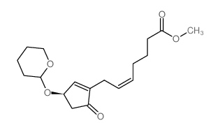 (Z)-METHYL 7-((3R)-5-OXO-3-((TETRAHYDRO-2H-PYRAN-2-YL)OXY)CYCLOPENT-1-EN-1-YL)HEPT-5-ENOATE picture