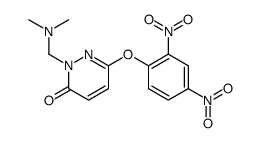 2-[(dimethylamino)methyl]-6-(2,4-dinitrophenoxy)pyridazin-3-one Structure