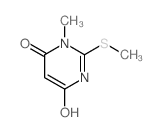 6-hydroxy-1-methyl-2-methylsulfanyl-pyrimidin-4-one picture