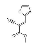 methyl 2-cyano-3-(furan-2-yl)prop-2-enoate结构式