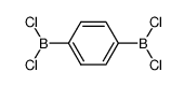 1,4-bis(dichloroboryl)benzene Structure