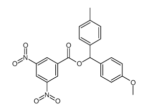 4-methoxy-4'-methylbenzhydryl 3,5-dinitrobenzoate结构式