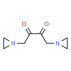 2,3-Butanedione,1,4-bis(1-aziridinyl)-(9CI) structure