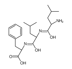 H-Leu-Leu-Phe-OH Structure