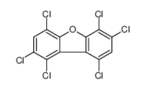 1,2,4,6,7,9-HXCDF Structure