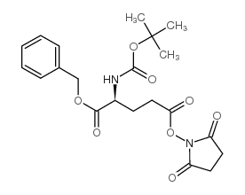 boc-glu(osu)-obzl structure