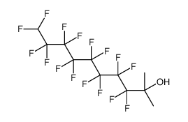 3,3,4,4,5,5,6,6,7,7,8,8,9,9,10,10-hexadecafluoro-2-methyldecan-2-ol结构式