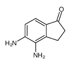 1H-Inden-1-one,4,5-diamino-2,3-dihydro-结构式