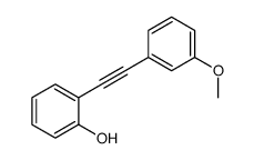 2-[(3-Methoxyphenyl)ethynyl]phenol结构式