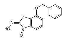 2-hydroxyimino-4-phenylmethoxy-3H-inden-1-one Structure