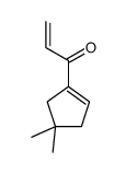 1-(4,4-dimethylcyclopenten-1-yl)prop-2-en-1-one Structure