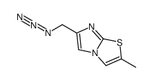 6-(azidomethyl)-2-methylimidazo[2,1-b][1,3]thiazole Structure