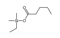 [ethyl(dimethyl)silyl] pentanoate Structure