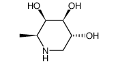 deoxyfuconojirimycin, hydrochloride Structure