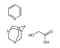 Acetic acid,hydroxy-,compds. with alkylpyridines and hexamethylenetetramine结构式