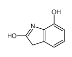 7-hydroxyindolin-2-one Structure