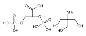 2 3-DIPHOSPHO-D-GLYCERIC ACID TRIS结构式