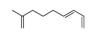 8-methylnona-1,3,8-triene Structure