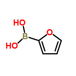 2-Furanboronic acid结构式