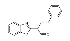 2-(benzo[d]oxazol-2-yl)-4-phenylbutanal结构式