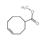 4-Cyclooctene-1-carboxylicacid, methyl ester structure