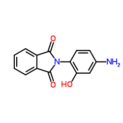 2-Pathalimido-5-amino pheol Structure